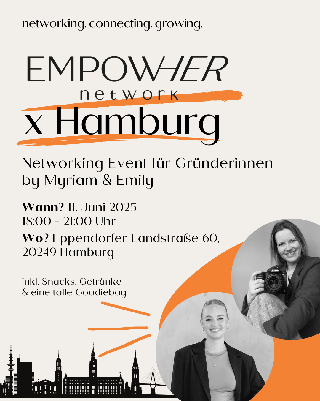 EmpowHerNetwork x Hamburg – Gründerinnen-Treffen