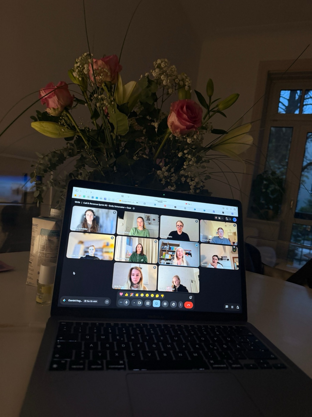 Revenue Sprint · Call mit Janet Pawelczyk per Videocall